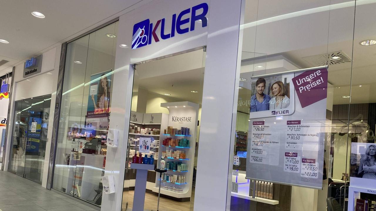 Eine Filliale der Friseurkette Klier. Eine Filliale der Friseurkette Klier.