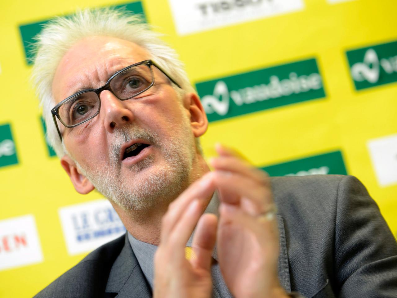 Brian Cookson während einer PK. Brian Cookson während einer PK.