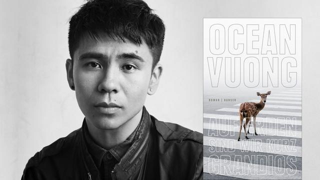 Buchcover: Ocean Vuong: „Auf Erden sind wir kurz grandios“