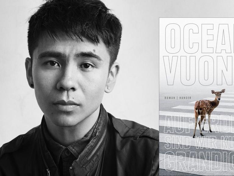 Buchcover: Ocean Vuong: „Auf Erden sind wir kurz grandios“