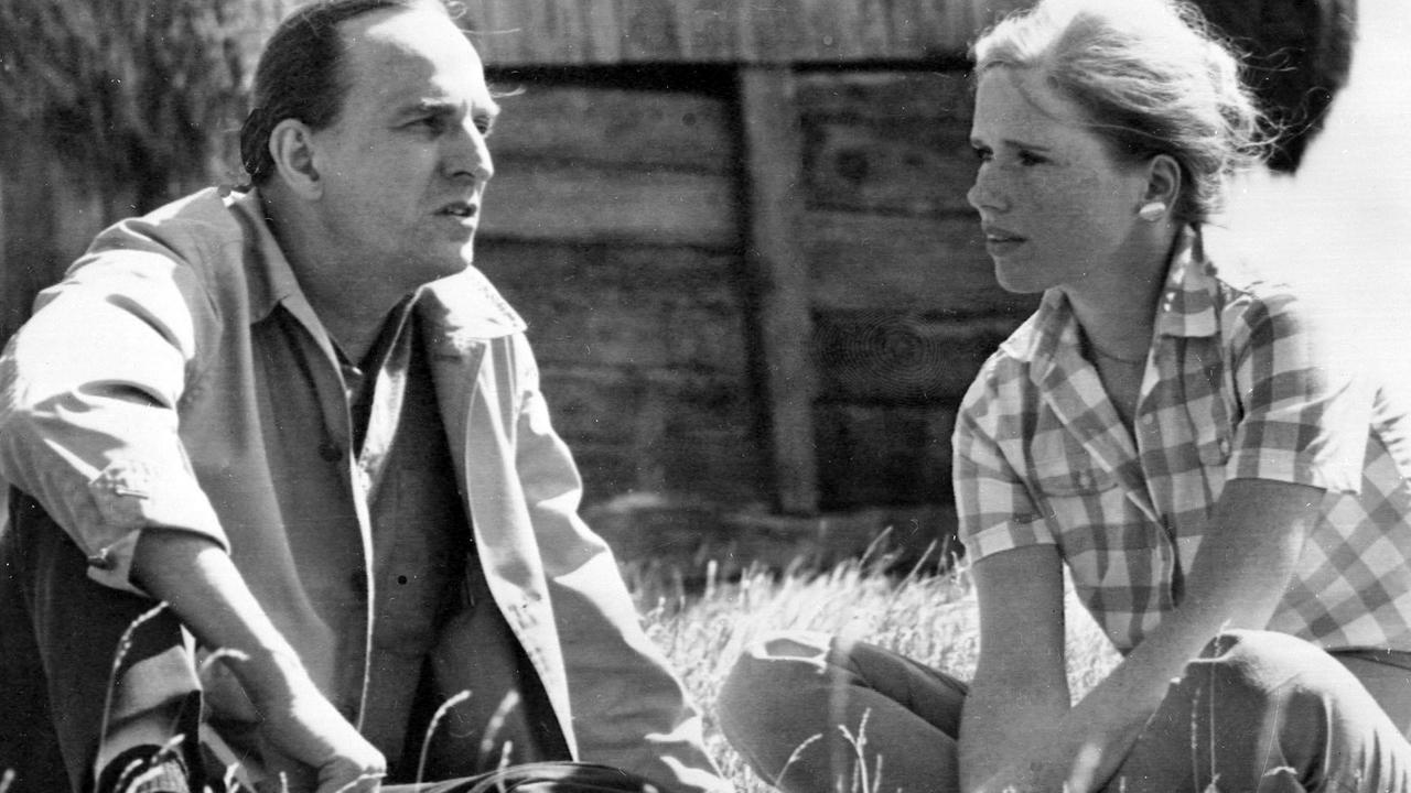 Die norwegische Schauspielerin Liv Ullmann und der schwedische Regisseur Ingmar Bergman (1918-2007) auf einem Archivbild aus dem Jahr 1968