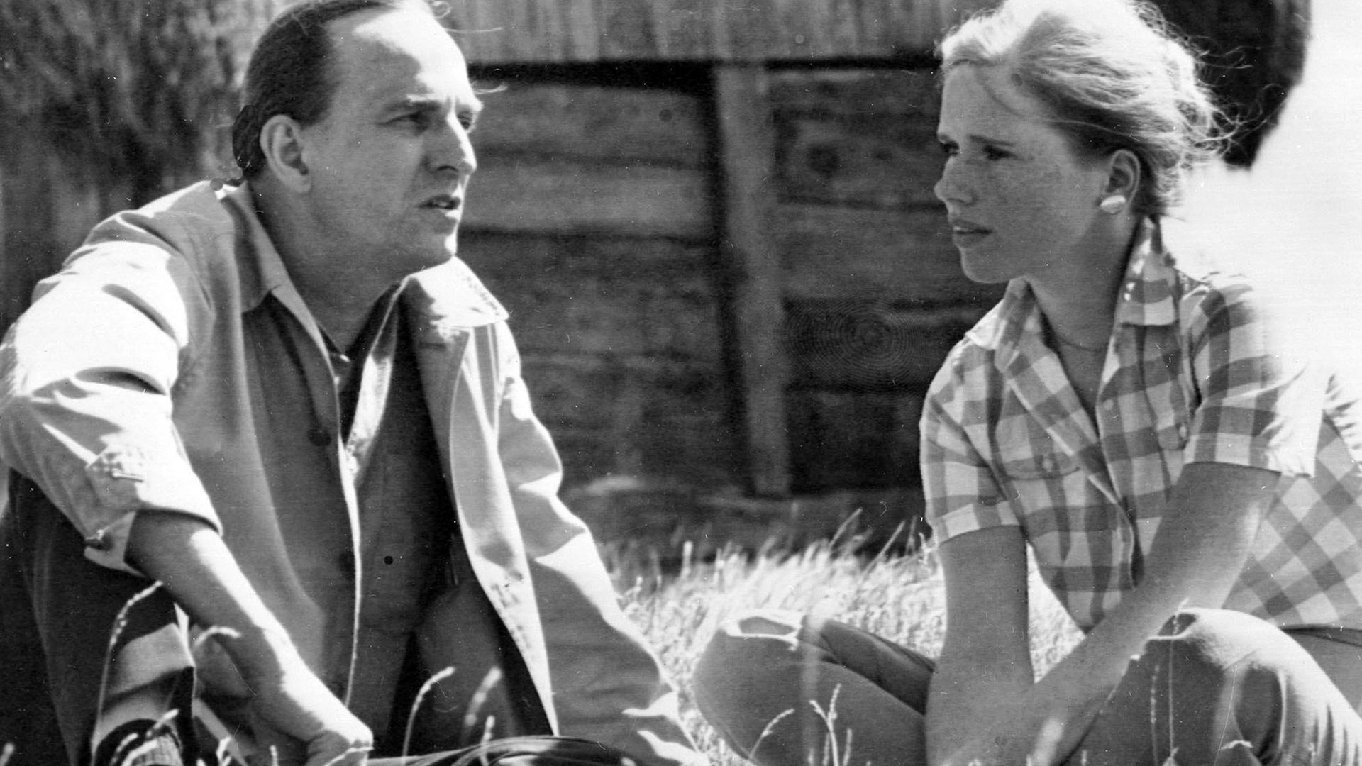 Die norwegische Schauspielerin Liv Ullmann und der schwedische Regisseur Ingmar Bergman (1918-2007) auf einem Archivbild aus dem Jahr 1968 Die norwegische Schauspielerin Liv Ullmann und der schwedische Regisseur Ingmar Bergman (1918-2007) auf einem Archivbild aus dem Jahr 1968