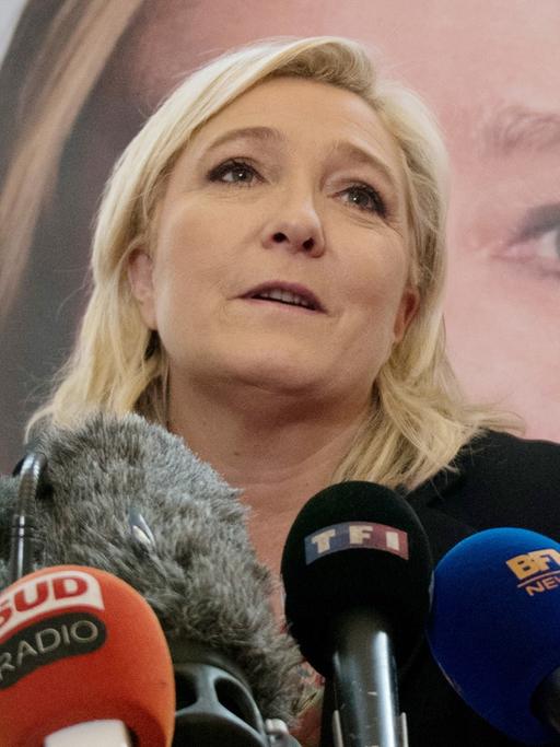 Die Parteichefin des Front National, Marine Le Pen.