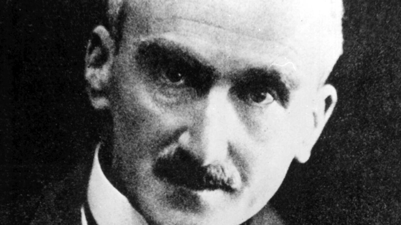 Der französische Philosoph und Schriftsteller Henri Bergson Der französische Philosoph und Schriftsteller Henri Bergson