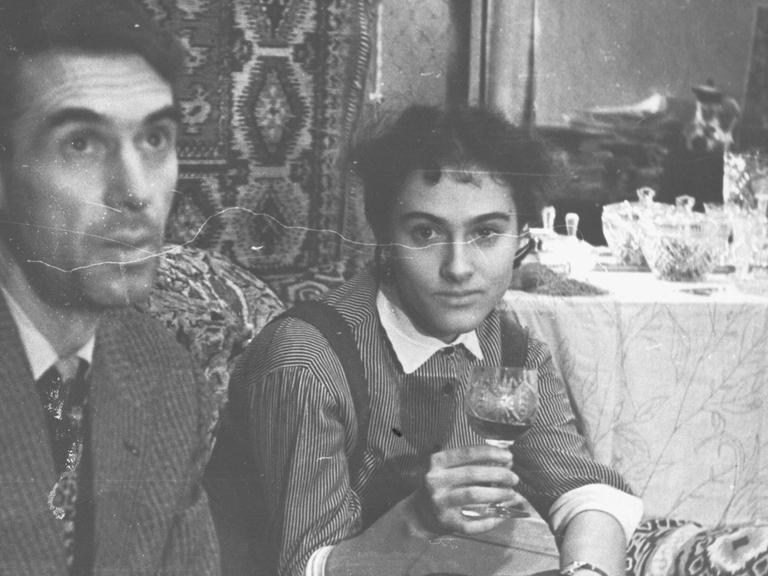 Pavel und Lotta Zaltsman in Leningrad 1959