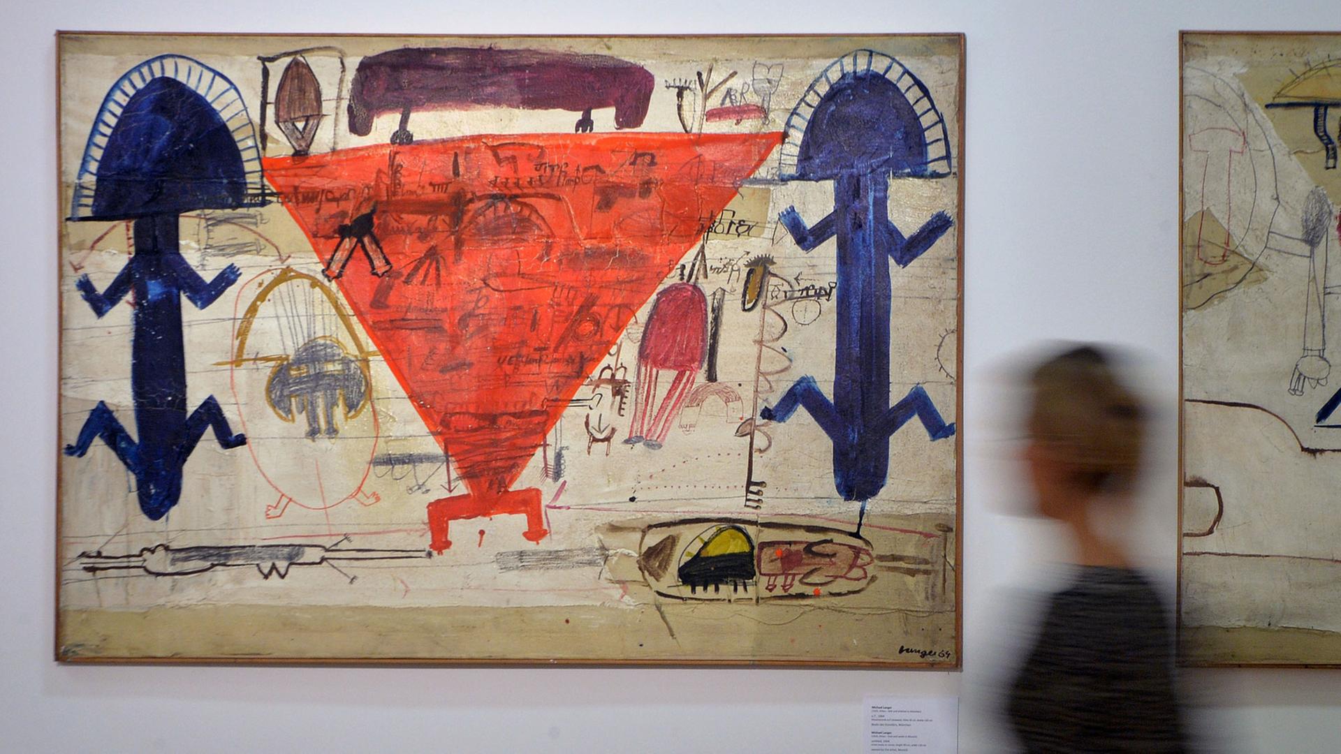 Arbeiten des Künstlers Michael Langer waren Teil der Art Brut-Ausstellung "Wahn-Sinn" in der Galerie des Kunstvereins Talstraße in Halle (2015). Arbeiten des Künstlers Michael Langer waren Teil der Art Brut-Ausstellung "Wahn-Sinn" in der Galerie des Kunstvereins Talstraße in Halle (2015).