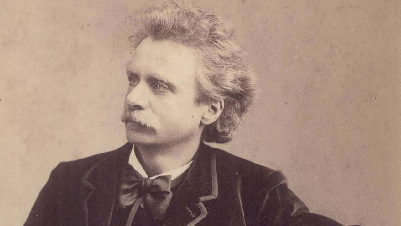Der norwegische Komponist Edvard Grieg (1843-1907) Der norwegische Komponist Edvard Grieg (1843-1907)