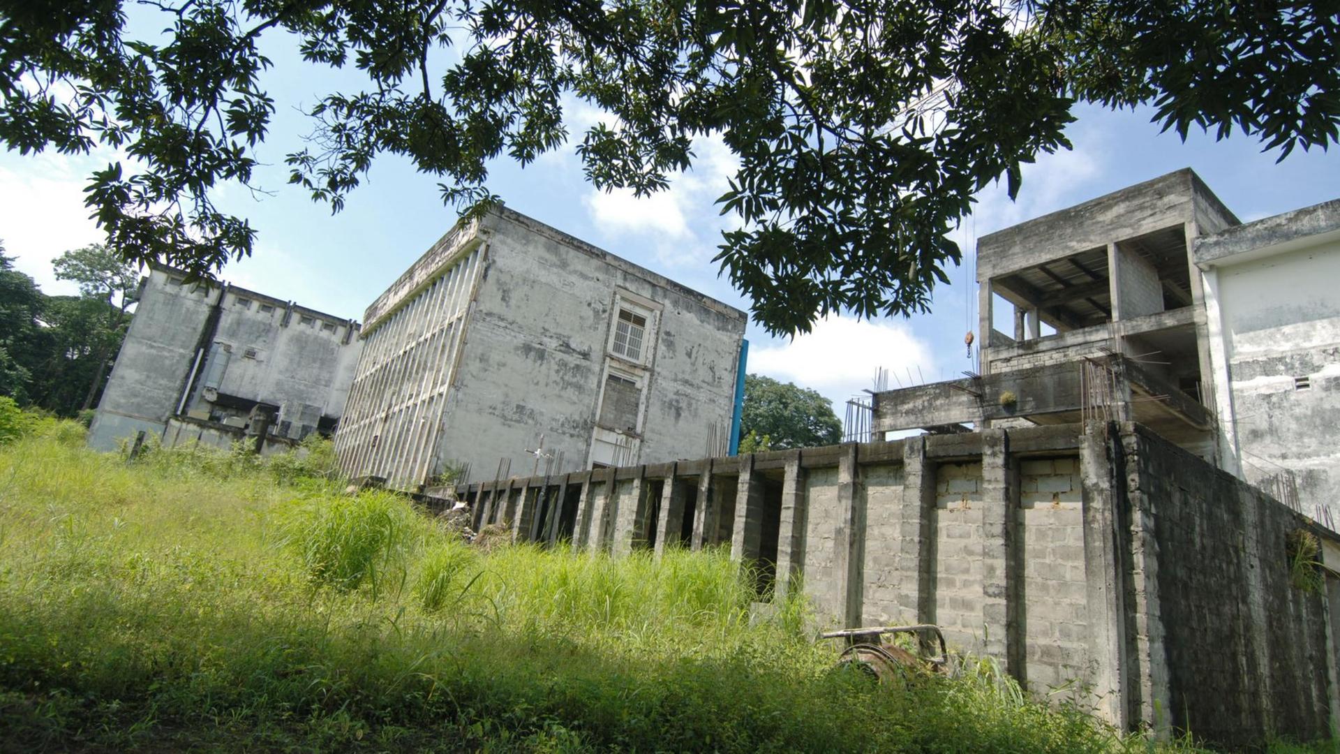 In diesen Gebäuden im kongolesischen Kinshasa war Afrikas erster Atomreaktor untergebracht, erbaut im Jahr 1958