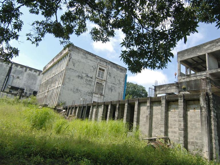In diesen Gebäuden im kongolesischen Kinshasa war Afrikas erster Atomreaktor untergebracht, erbaut im Jahr 1958