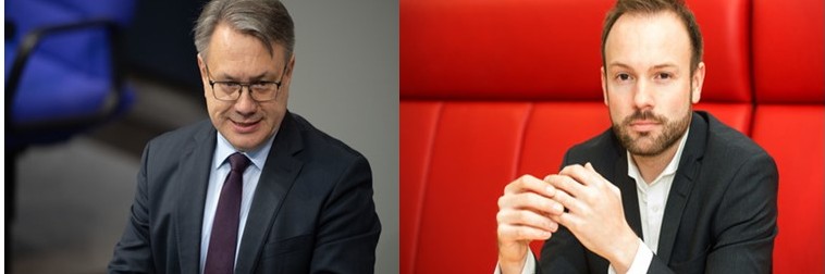 Die Unionsabgeordneten Nüßlein und Löbel. Die Unionsabgeordneten Nüßlein und Löbel.