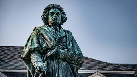 Ludwig van Beethoven Statue in Bon