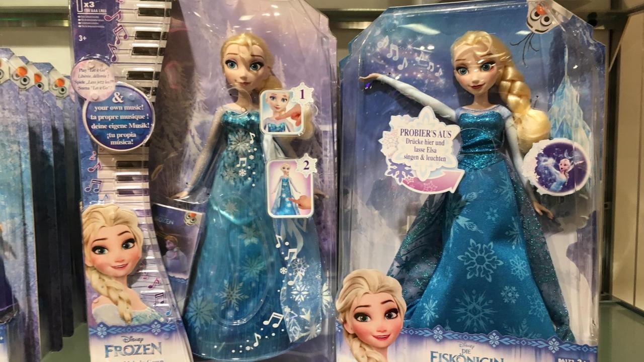 Singende Eiskönigin Elsa
