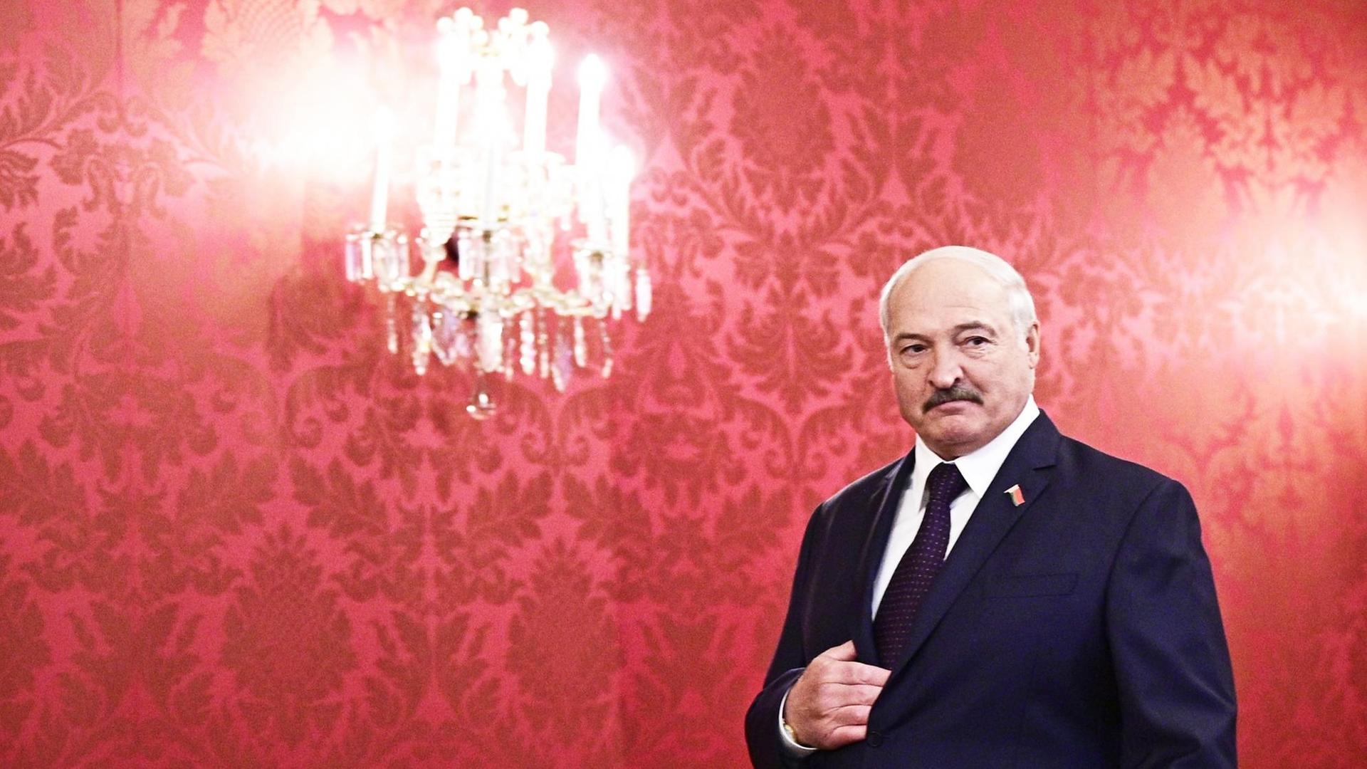 Weißrusslands Präsident Alexander Lukaschenko Weißrusslands Präsident Alexander Lukaschenko