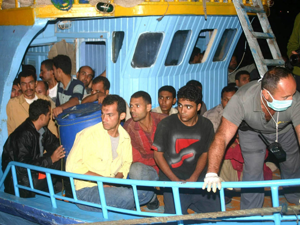 Flüchtlinge vor Lampedusa Flüchtlinge vor Lampedusa