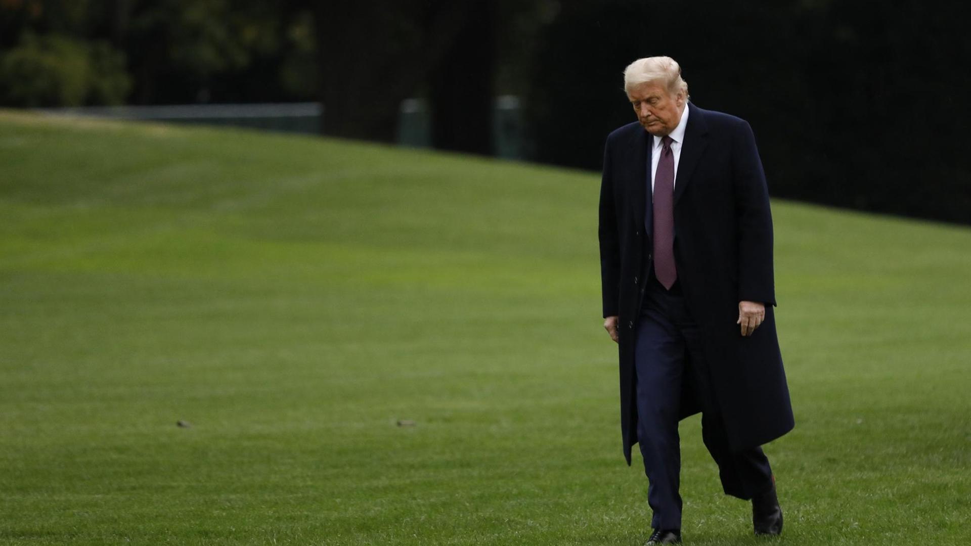 US-Präsident Donald Trump am 1. Oktober 2020