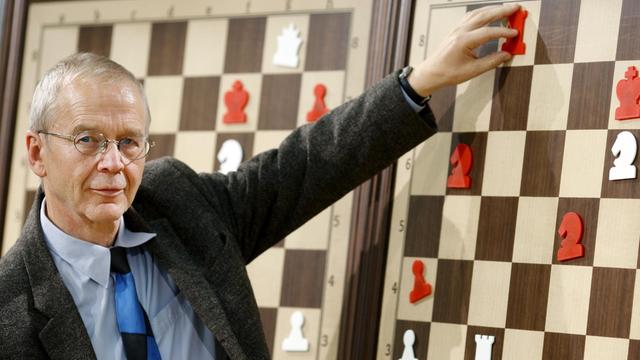 Der deutsche Schachspieler Helmut Pfleger