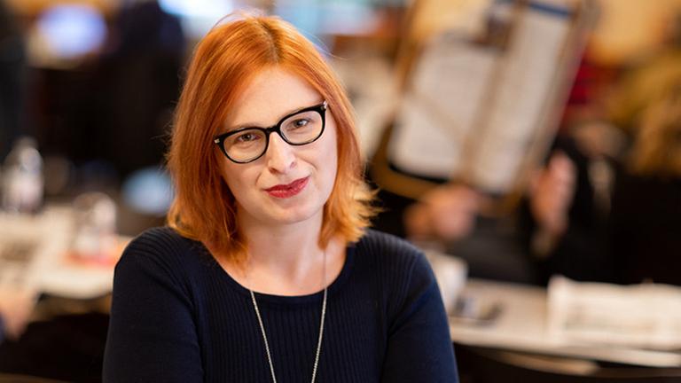 Natascha Strobl, Politikwissenschaftlerin und Journalistin Natascha Strobl, Politikwissenschaftlerin und Journalistin