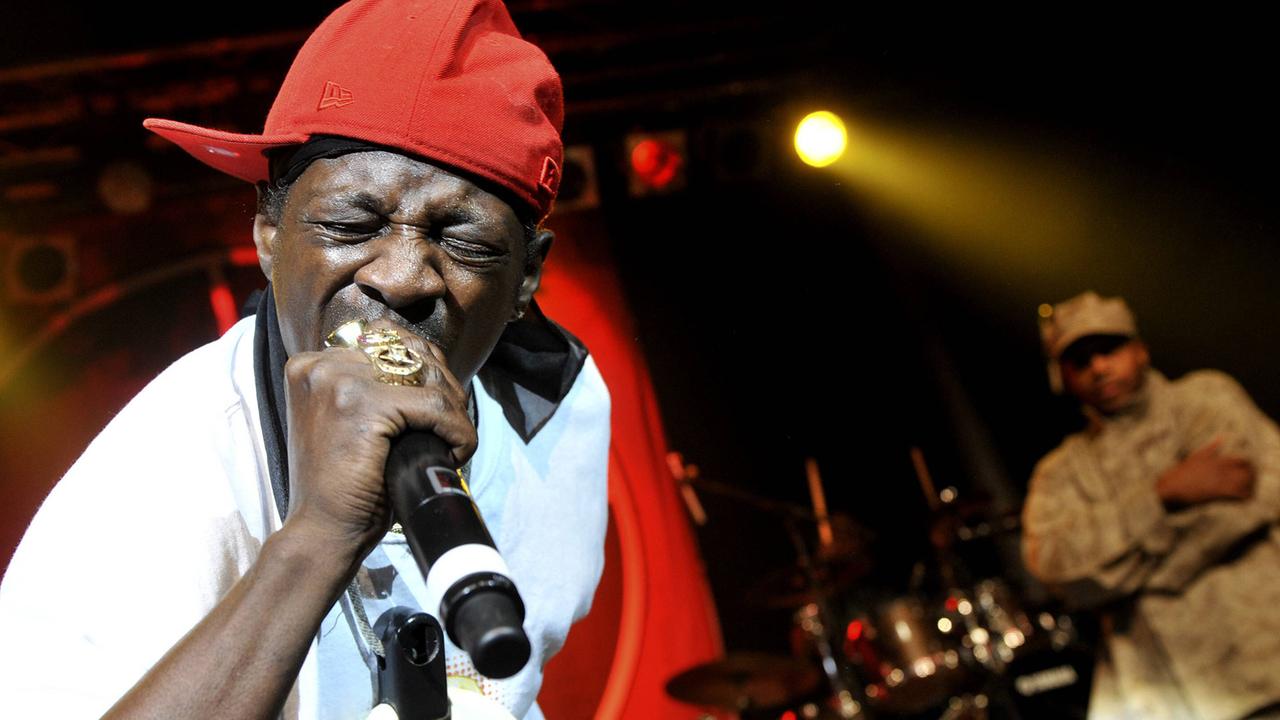 Konzert in Prag mit dem US-Rapper Chuck D Konzert in Prag mit dem US-Rapper Chuck D
