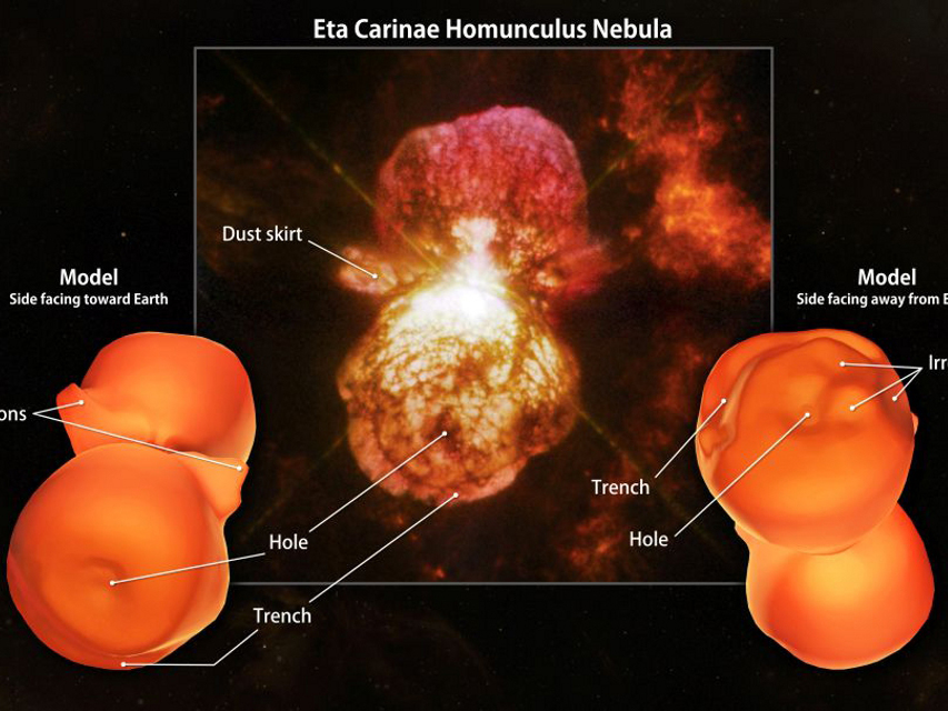 Astronomie Eta Carinae in 3D deutschlandfunk.de