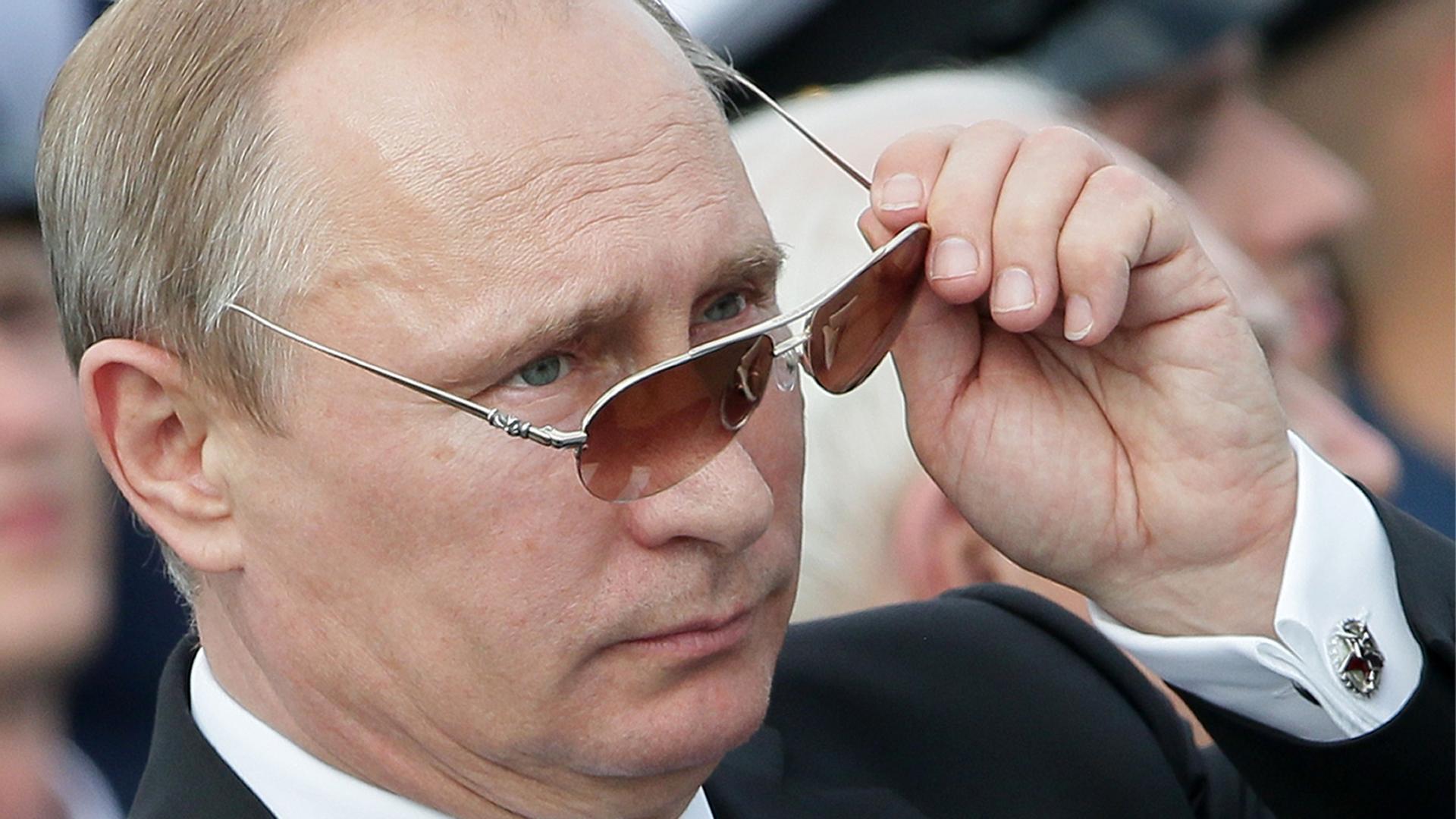 Der russische Präsident Wladimir Putin Der russische Präsident Wladimir Putin