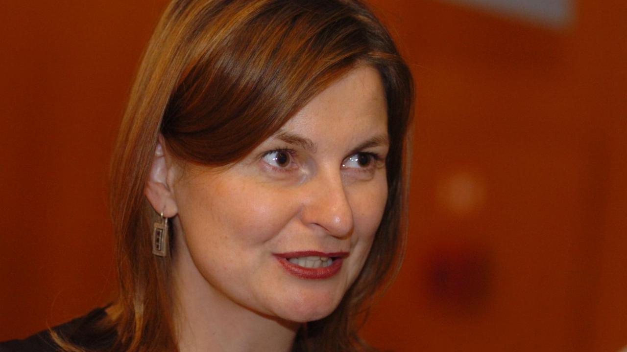 Die Autorin Radka Denemarková. Die Autorin Radka Denemarková.