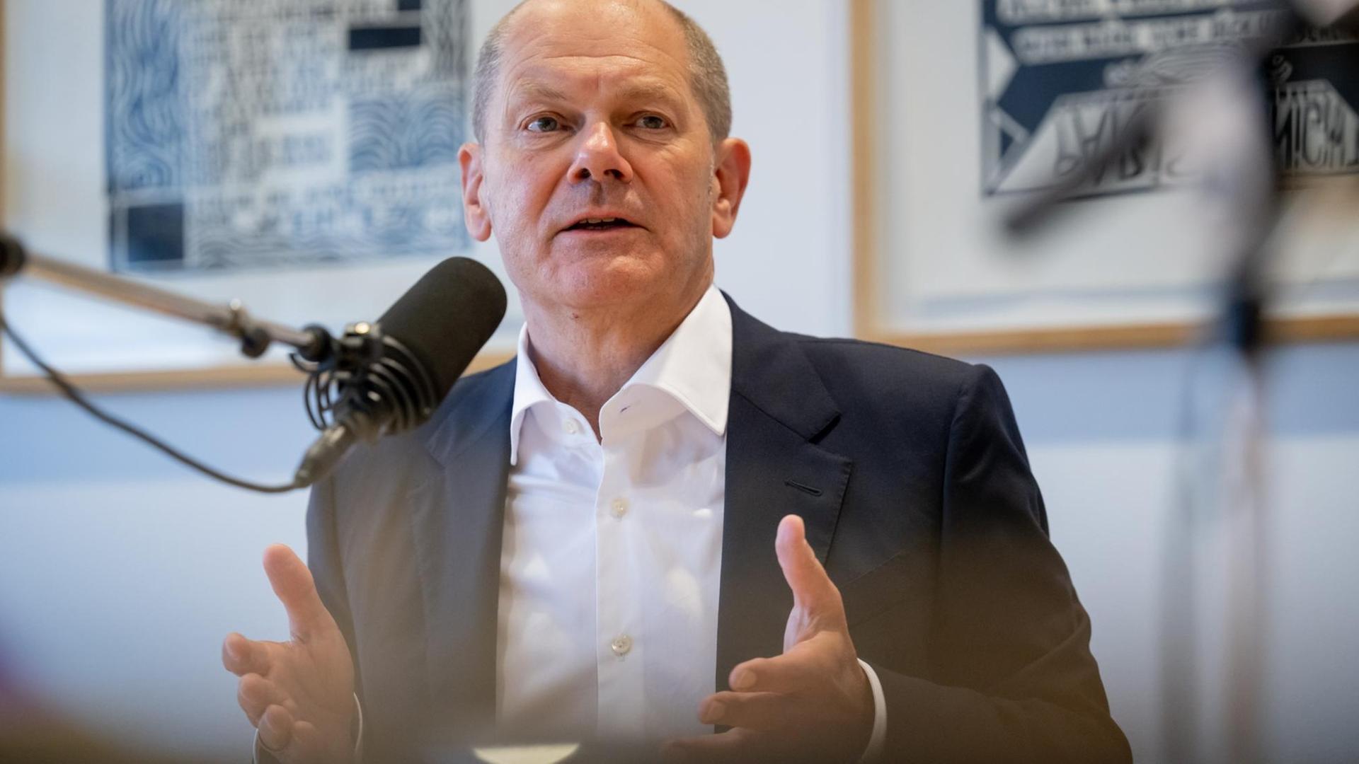 SPD-Kanzlerkandidat Olaf Scholz im Porträt SPD-Kanzlerkandidat Olaf Scholz im Porträt
