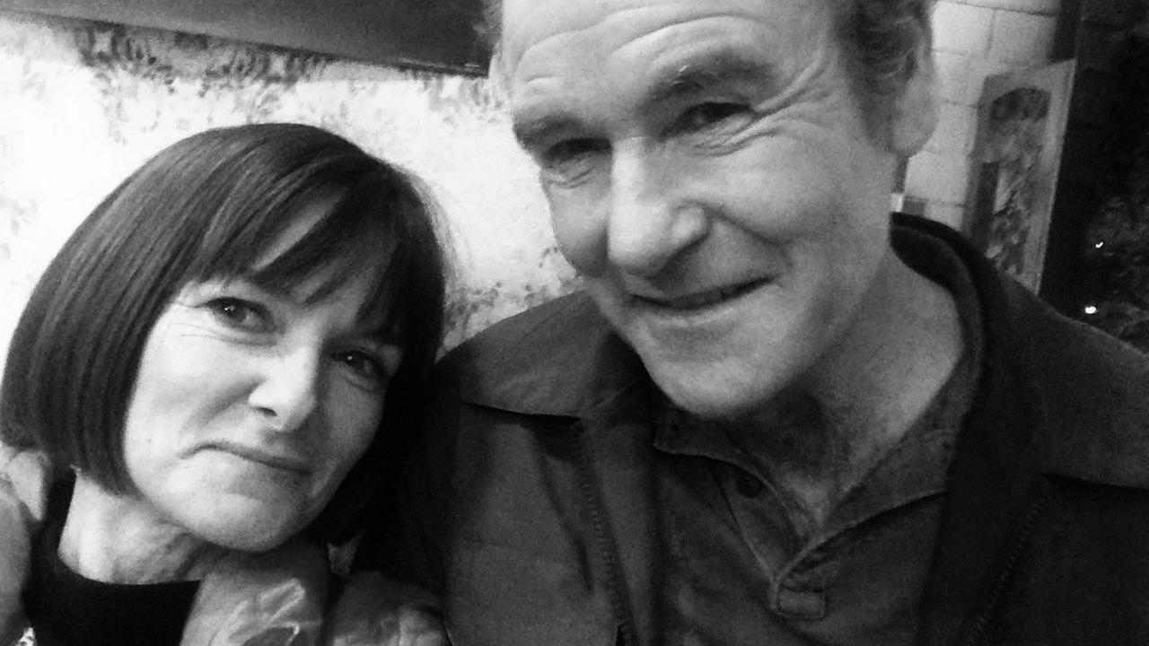Porträt von Matt Tansey und seiner Frau. Porträt von Matt Tansey und seiner Frau.