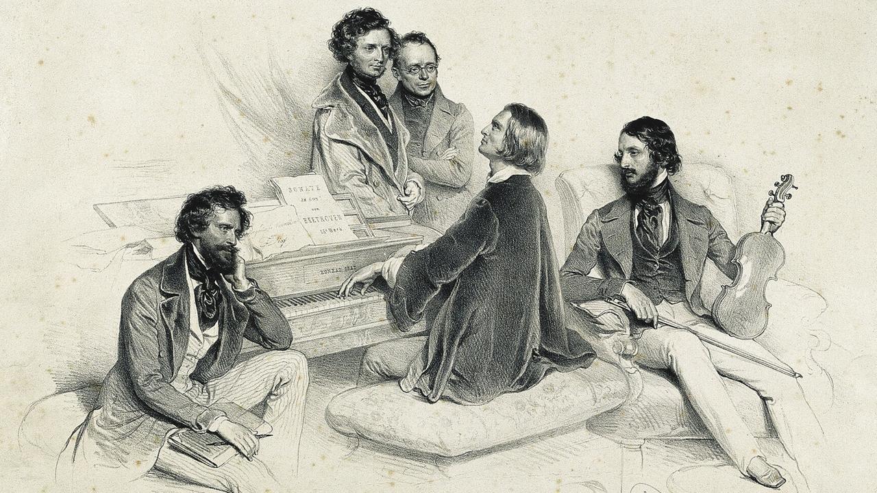 Eine Matinée bei Liszt 1864 Eine Matinée bei Liszt 1864