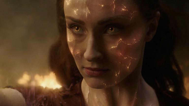 Sophie Turner in einer Szene des Films "X-Men: Dark Phoenix" Sophie Turner in einer Szene des Films "X-Men: Dark Phoenix"