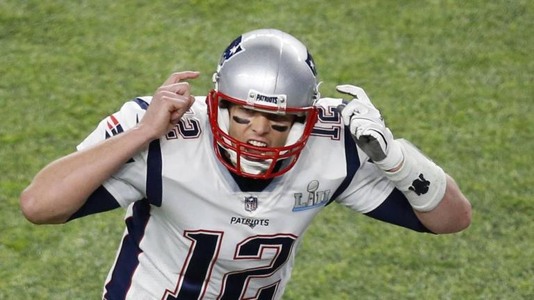 Tom Brady, Quarterback der New England Patriots Tom Brady, Quarterback der New England Patriots
