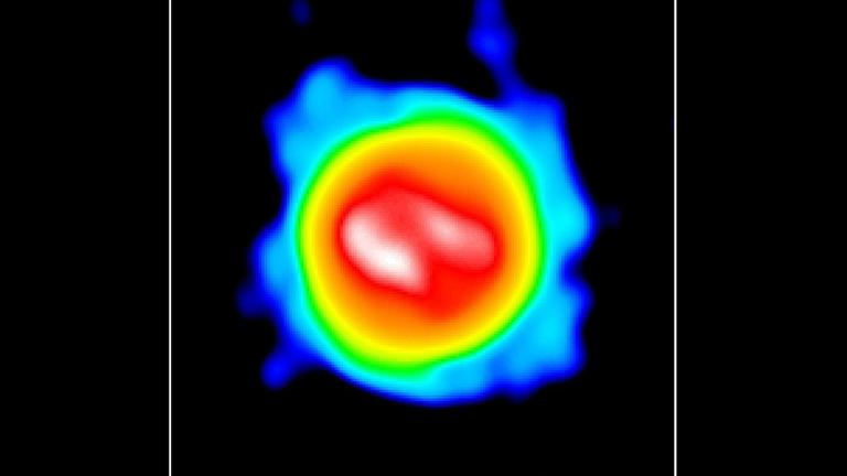 Rekonstruiertes Bild der Oberfläche von Antares