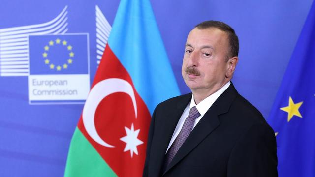 Der Präsident von Aserbaidschan, Ilham Aliyev, besucht die EU-Kommission und nimmt an einer Pressekonferenz teil. Es ging bei dem Treffen um die Partnerschaft von EU und Aserbaidschan und um mögliche Gaslieferungen aus dem Land am Kaspischen Meer.