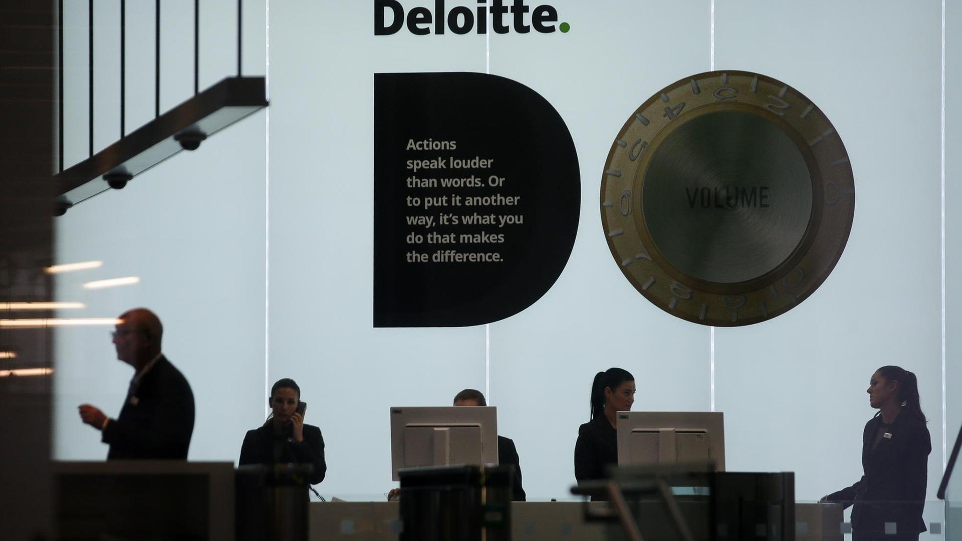 Standort London des Wirtschaftsprüfungsunternehmens Deloitte am 25.09.2017 Standort London des Wirtschaftsprüfungsunternehmens Deloitte am 25.09.2017