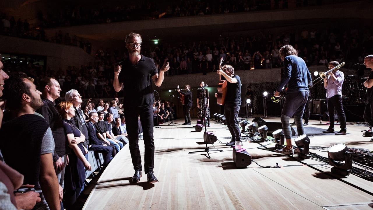 The National in der Elbphilharmonie The National in der Elbphilharmonie