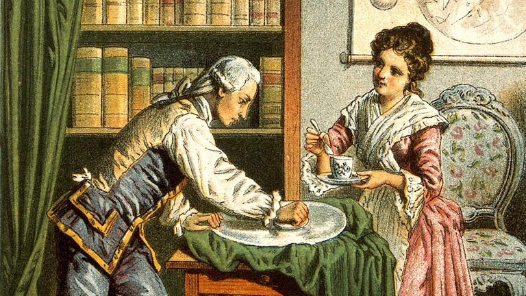 Caroline Herschel und ihr Bruder Friedrich Wilhelm Caroline Herschel und ihr Bruder Friedrich Wilhelm