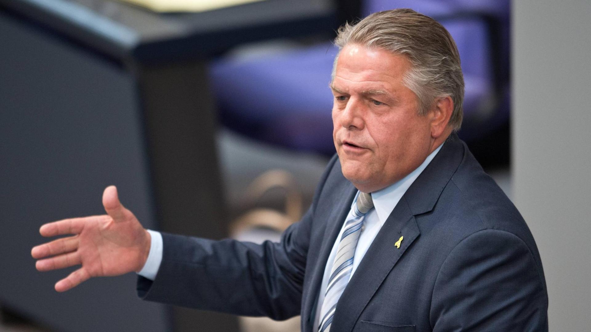 Der CDU-Abgeordnete Klaus-Peter Willsch. Der CDU-Abgeordnete Klaus-Peter Willsch.