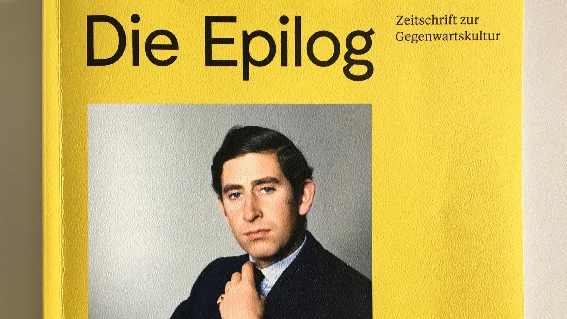 Cover der Zeitschrift "Die Epilog" mit einem Foto von Prinz Charles Cover der Zeitschrift "Die Epilog" mit einem Foto von Prinz Charles