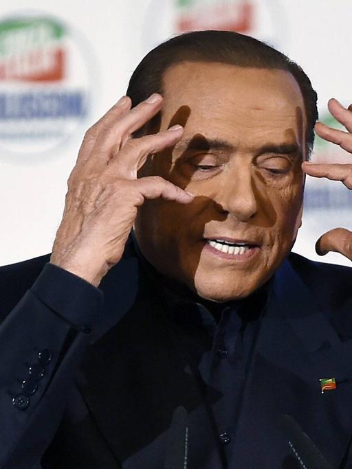 Wieder im Wahlkampfmodus: Silvio Berlusconi
