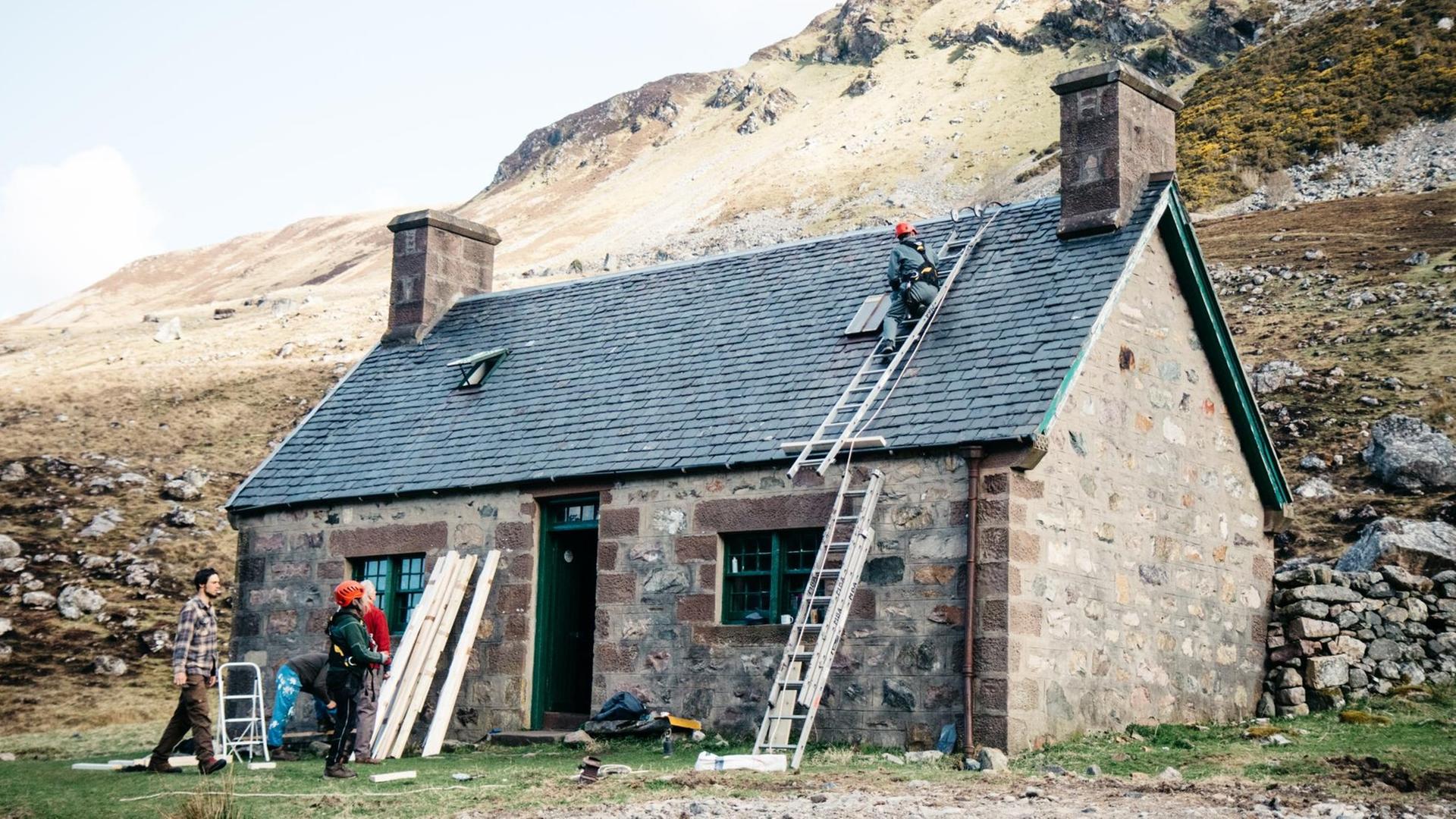 Schutzhütte in Schottland Schutzhütte in Schottland