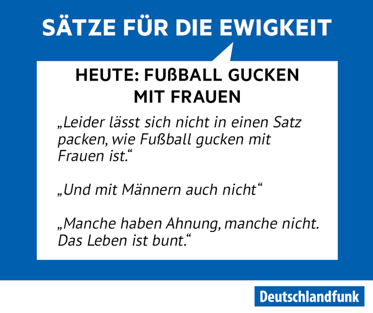 Ein Gegenvorschlag zu den "Sätzen für die Ewigkeit" des "Stern". Ein Gegenvorschlag zu den "Sätzen für die Ewigkeit" des "Stern".