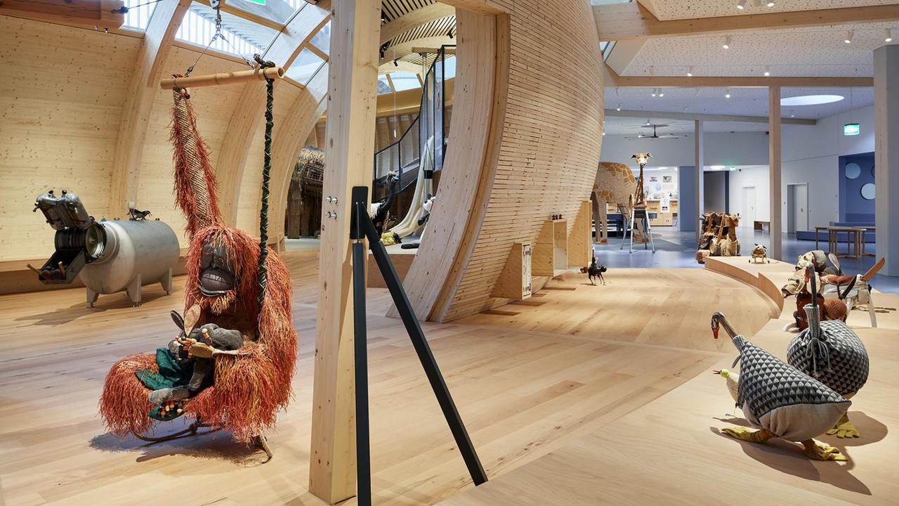 Darstellung der Arche Noah im Kindermuseum "Anoha" des Jüdischen Museums Berlin. Darstellung der Arche Noah im Kindermuseum "Anoha" des Jüdischen Museums Berlin.