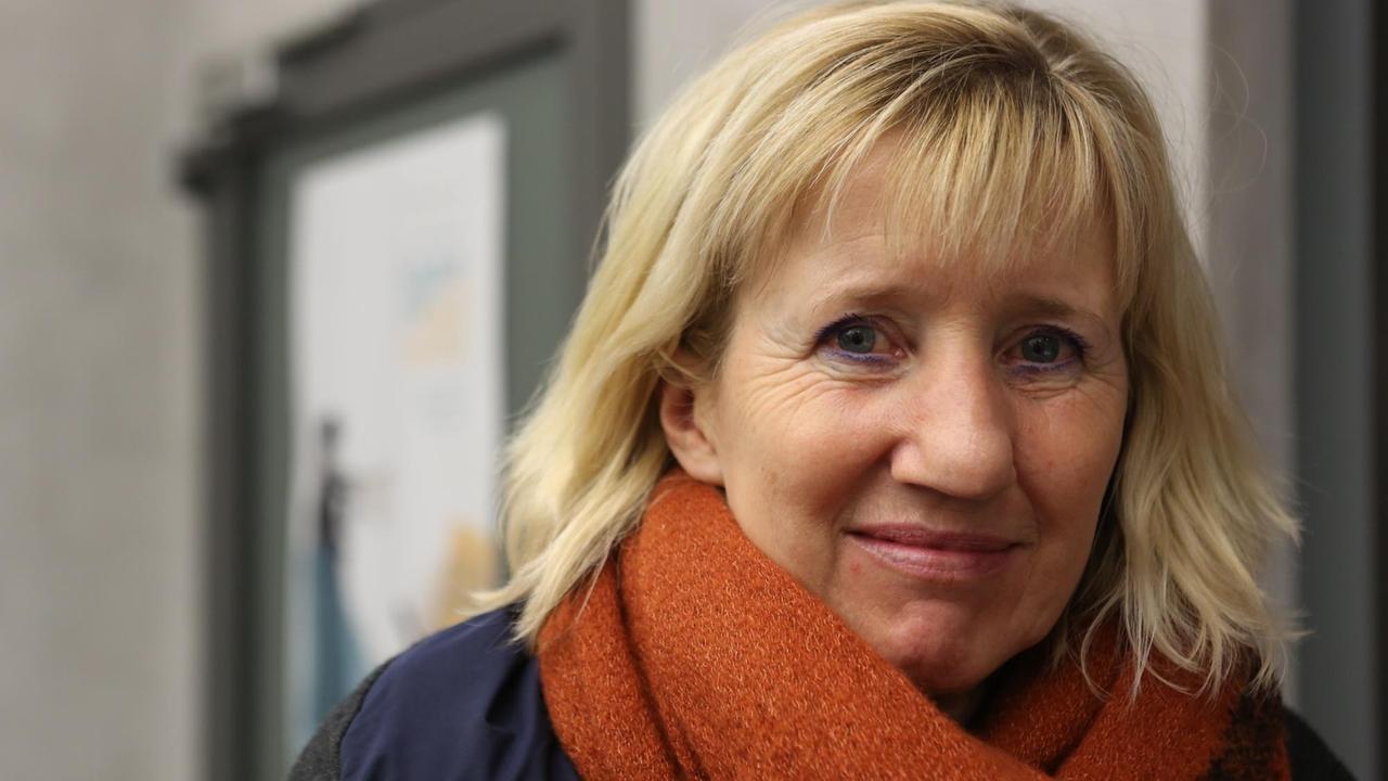 Ines Geipel bei der Jahresversammlung des DOH am 6.12.2018 Ines Geipel bei der Jahresversammlung des DOH am 6.12.2018