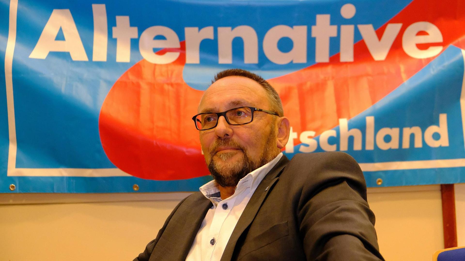 Das Foto zeigt den Bremer AfD-Landeschef Frank Magnitz. Das Foto zeigt den Bremer AfD-Landeschef Frank Magnitz.