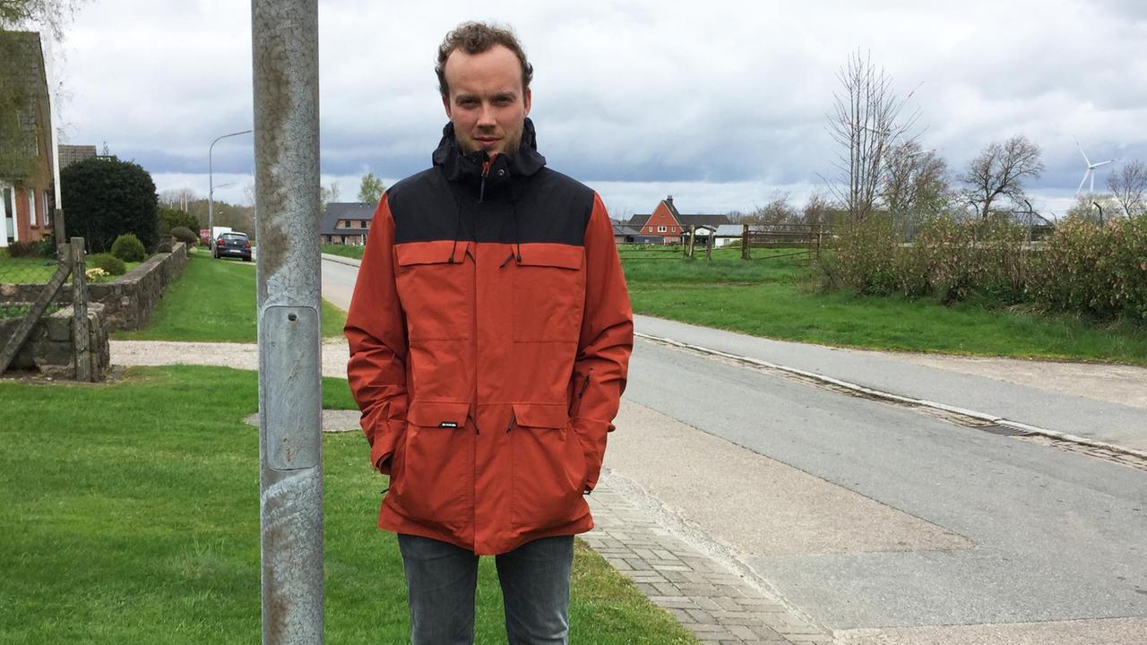 Simon Hansen, 27 Jahre jung und Erfinder der App "Knoop"