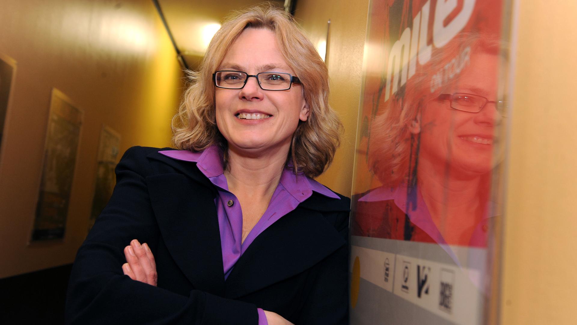 Die Autorin Karen Duve im Jahr 2011. Die Autorin Karen Duve im Jahr 2011.