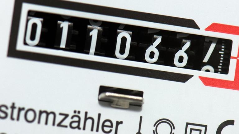 Ein typischer Wechselstromzähler Ein typischer Wechselstromzähler