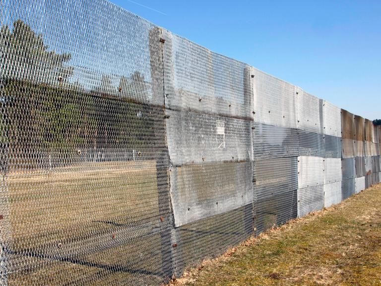 Grenzsicherungsstreifen am Point Alpha, einem früheren US-Beobachtungsstützpunkt an der hessischen innerdeutschen Grenze.