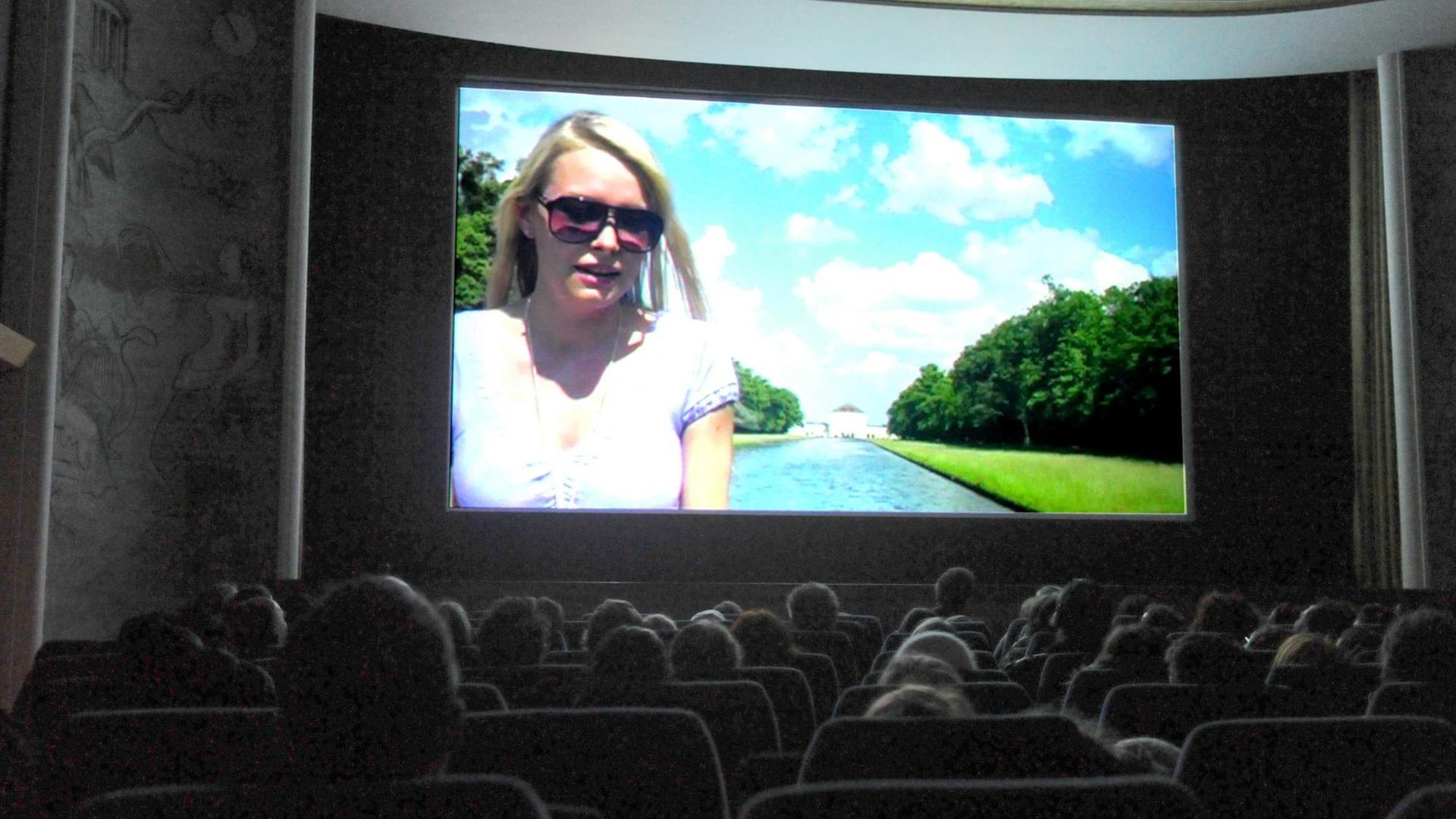 Leinwand im Kino Leinwand im Kino