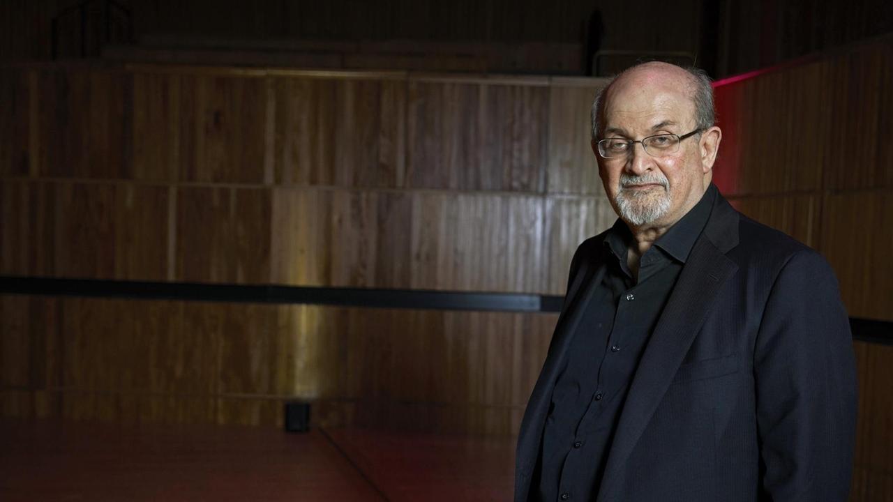 Der indisch-britische Schriftsteller Salman Rushdie.