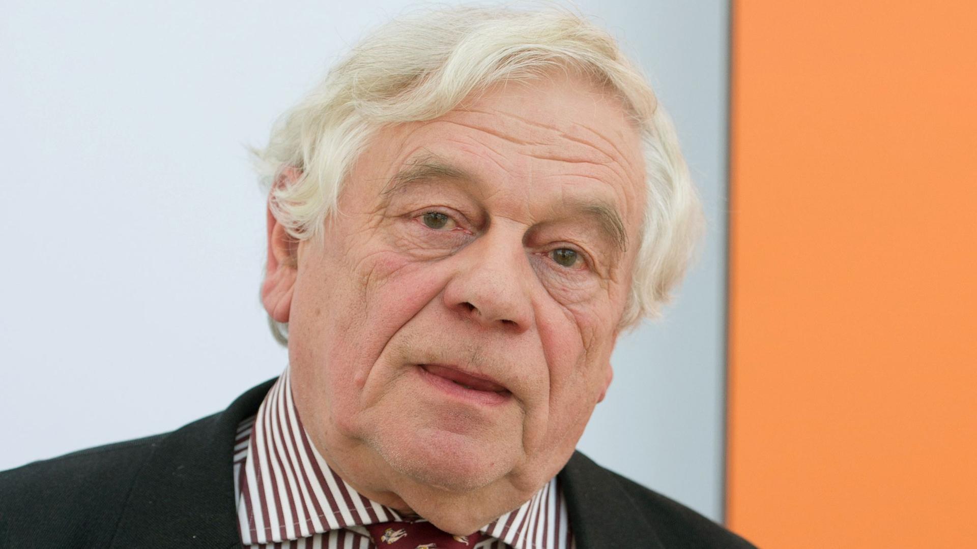 Der deutsche Historiker Wolfgang Benz auf der Leipziger Buchmesse 2013 Der deutsche Historiker Wolfgang Benz auf der Leipziger Buchmesse 2013